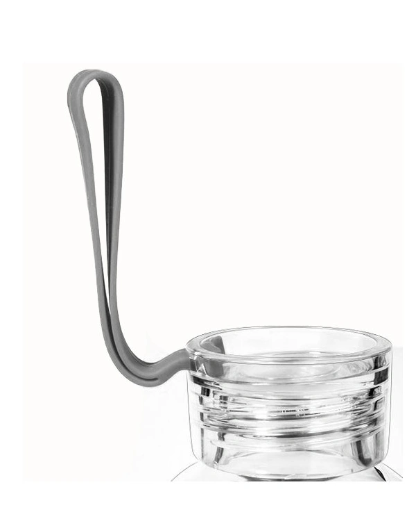 Asa de silicona gris de repuesto para botella Bbo4 Mini Irisana