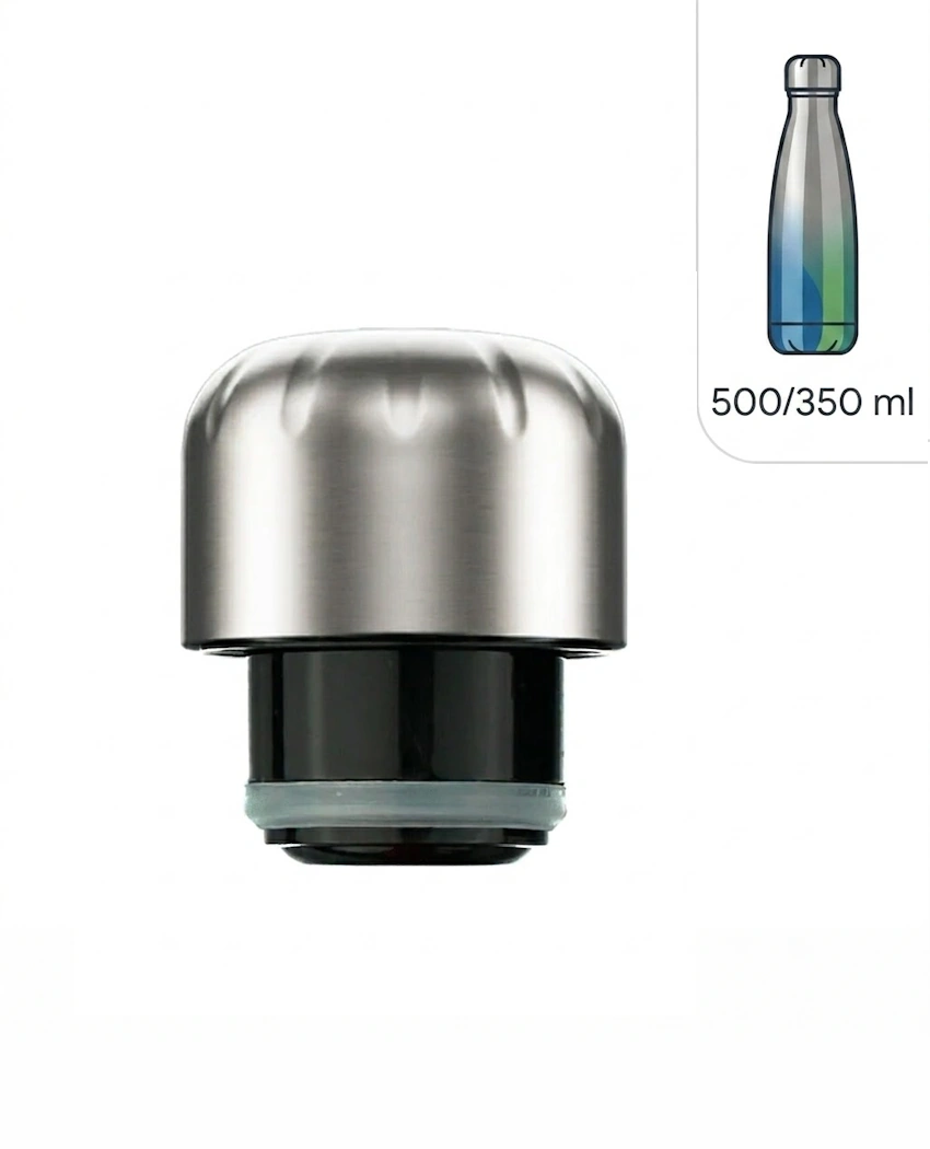 Tapón con junta de recambio para botella termo Bbo7 350/500 ml Irisana