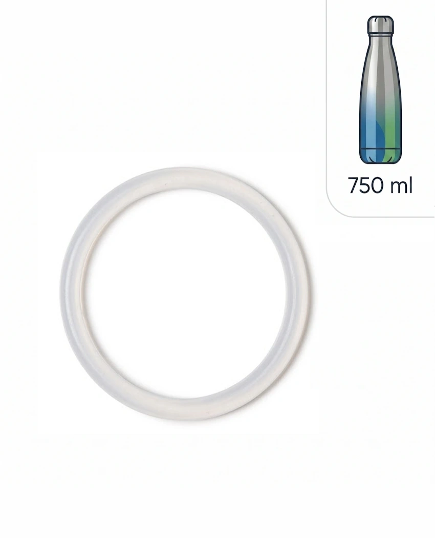 Junta de silicona de recambio para tapón de botella termo Bbo7 750ml Irisana