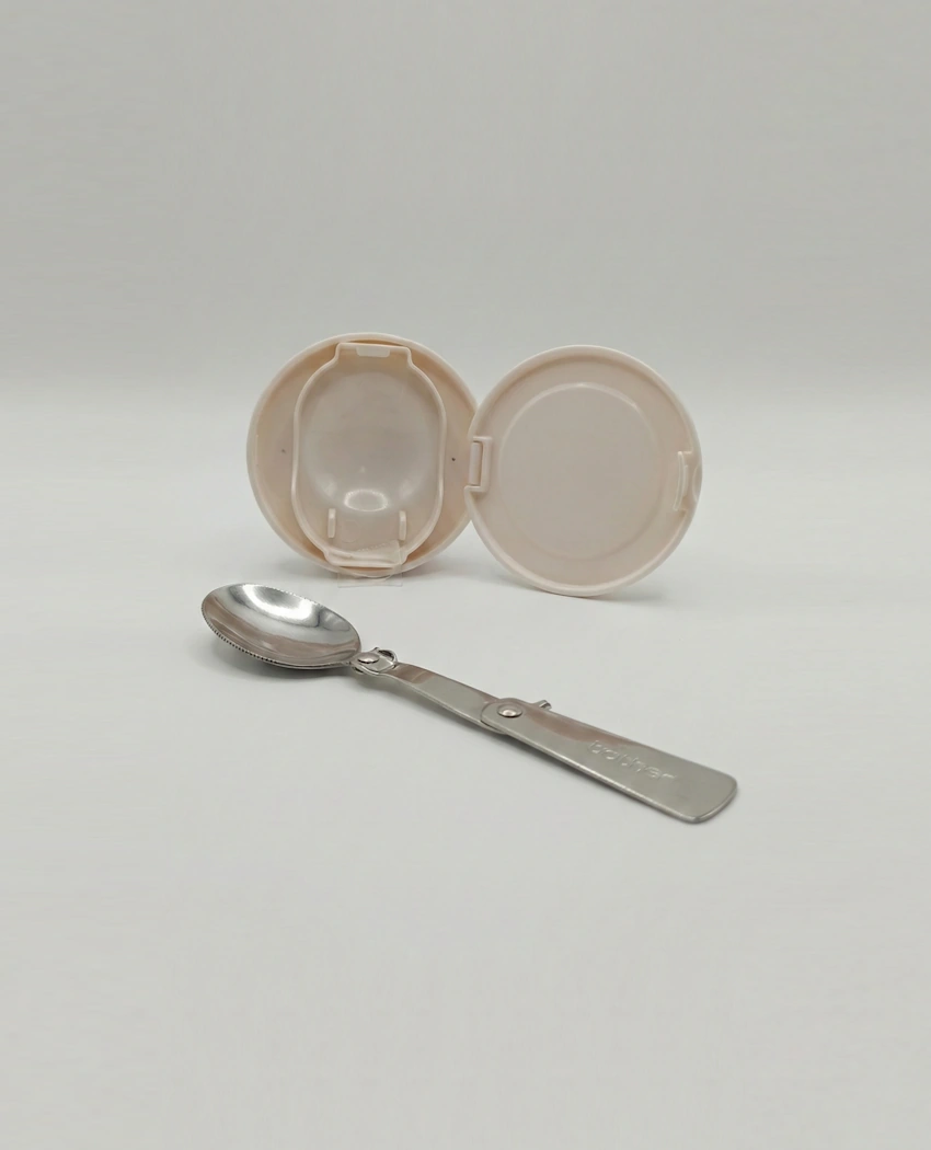 Tapa interior con cuchara plegable de repuesto para termo de alimentos Bbo10 Irisana