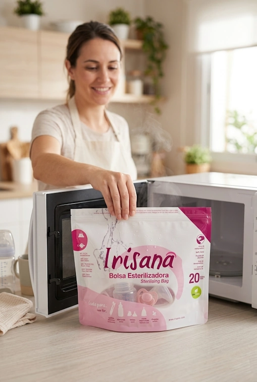 Bolsa Esterilizadora Irisana para Microondas - Individual