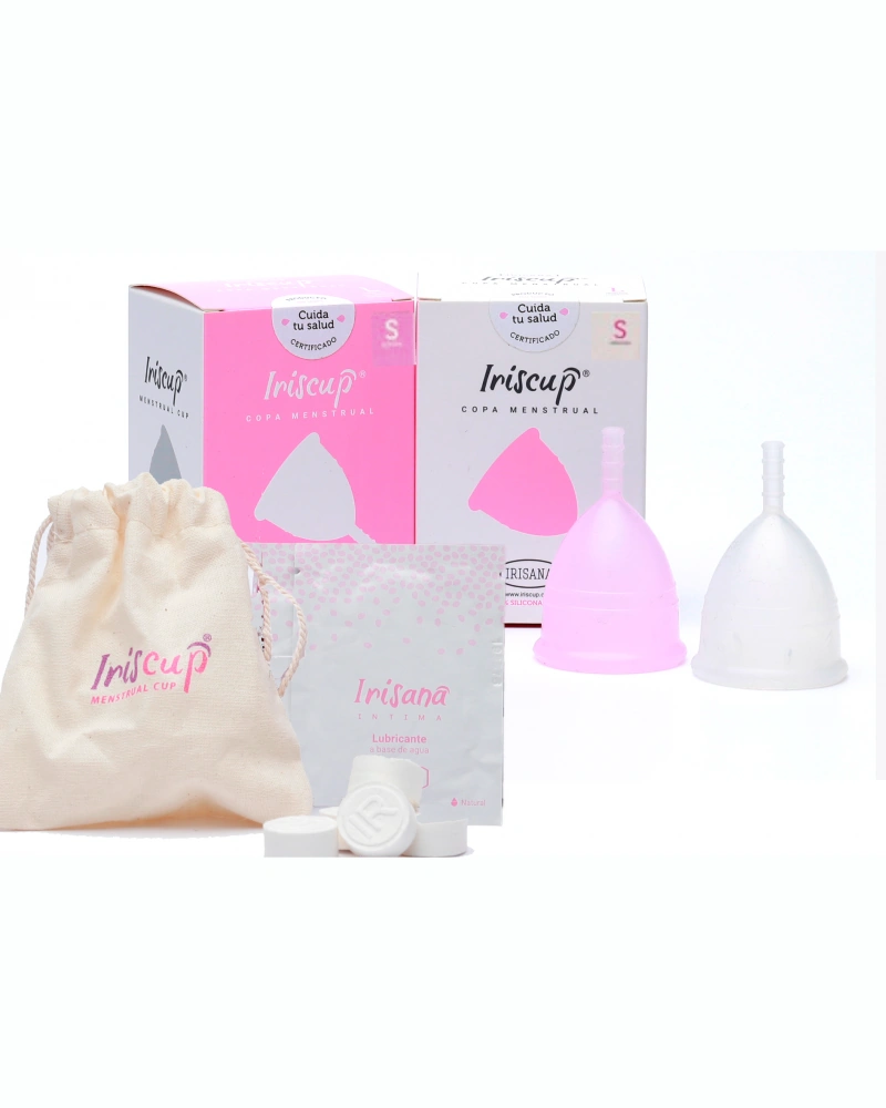 Copa Menstrual Iriscup Talla S - Silicona Platino