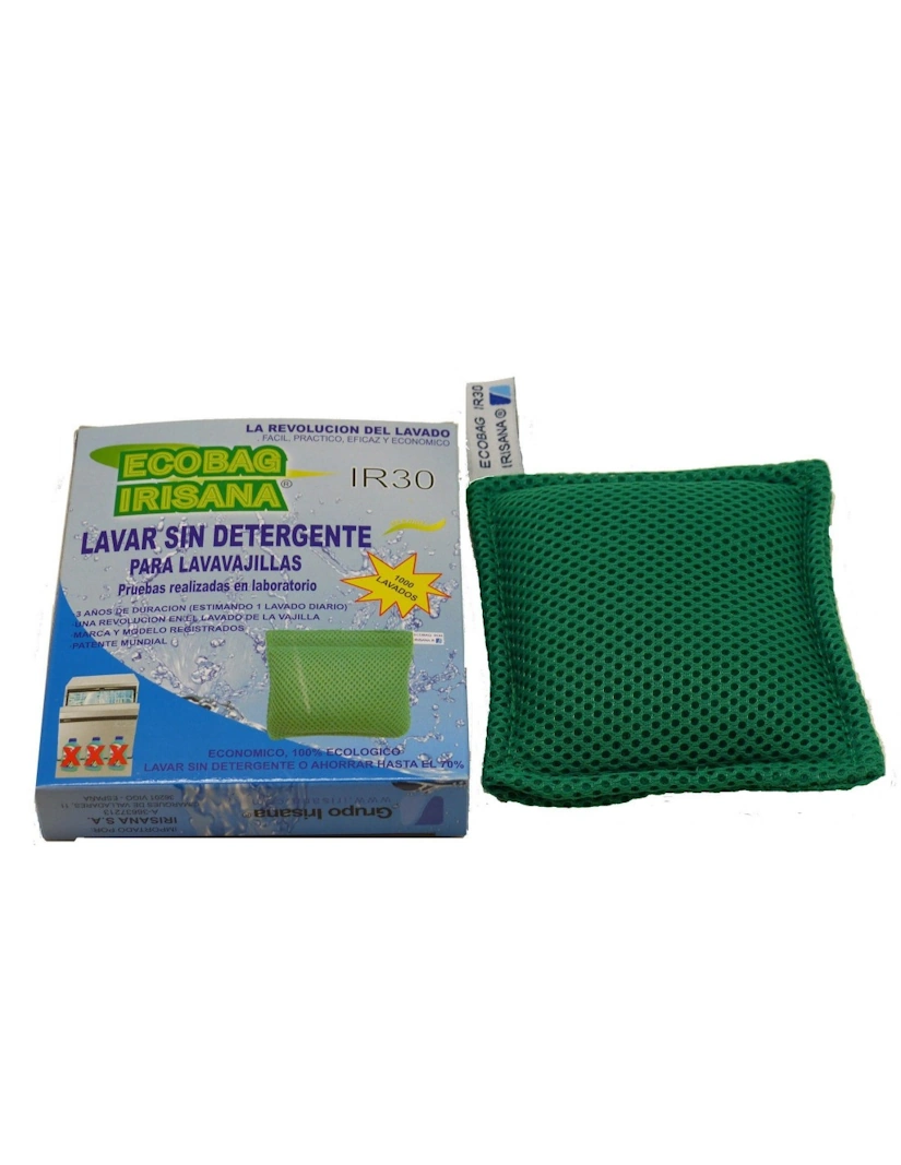 Ecobag Irisana para Lavavajillas - Ahorro de Detergente (1000 lavados)