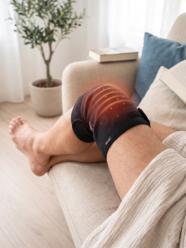 Soporte Termoinductor de Rodilla Irisana - Alivio con Turmalina