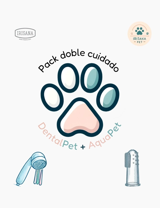 DuoPet Irisana - Pack Ahorro Cuidado de Mascotas (AquaPet + DentalPet)