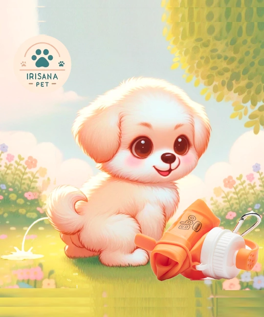 ZeroPis Irisana - Botella Plegable para Limpieza de Pis de Mascotas